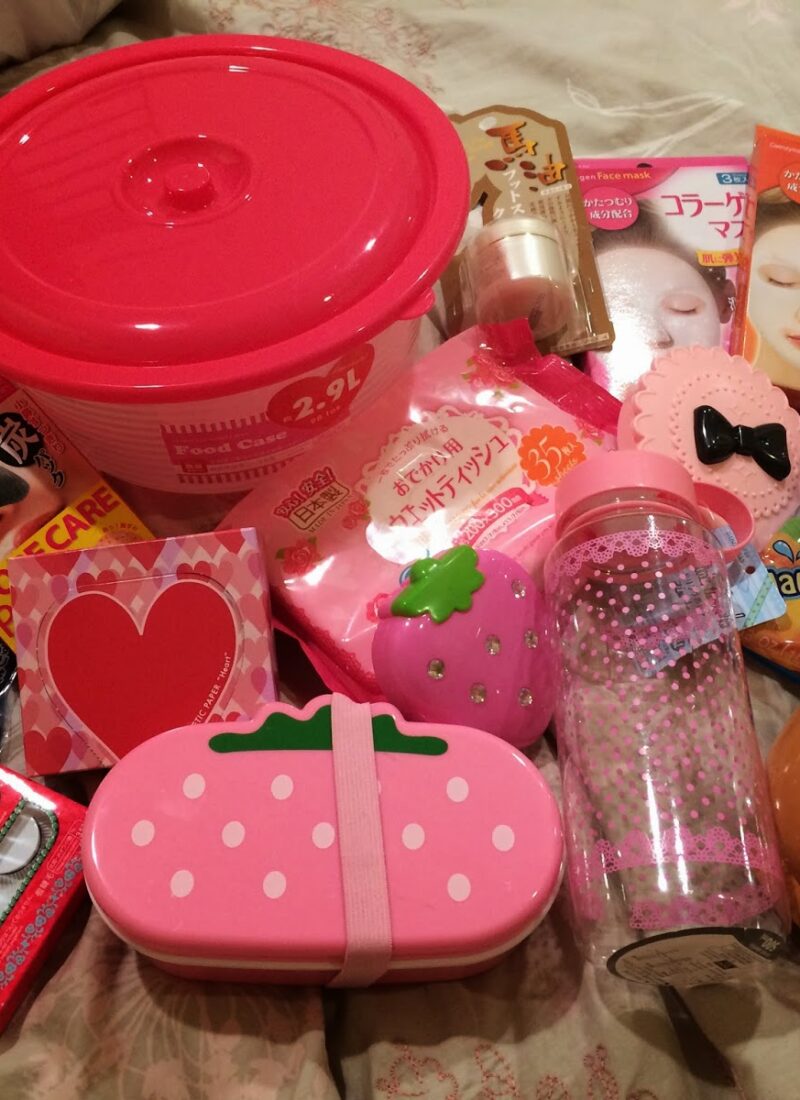 Daiso Japan Cosmetic Makeup and Skincare Haul May 2014 + Review