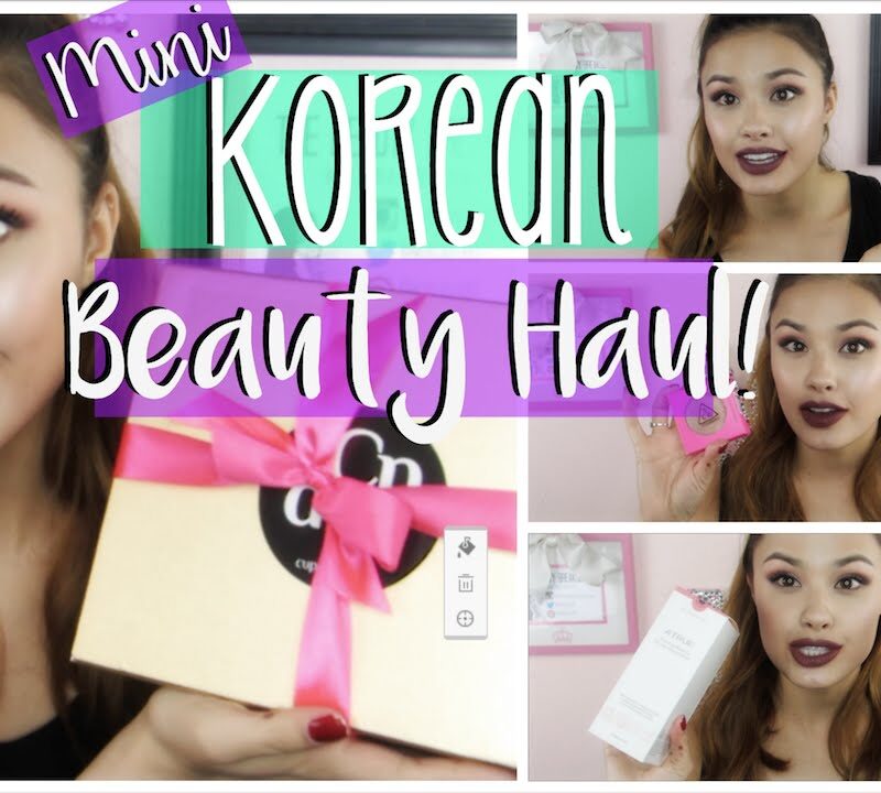 Mini Korean Beauty Haul - 3CE, Biege, and A True Makeup and Skincare