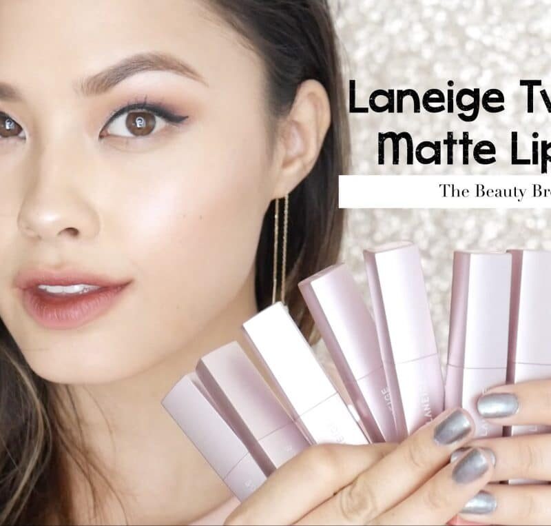 Laneige Two Tone Matte Lip Bar Swatches