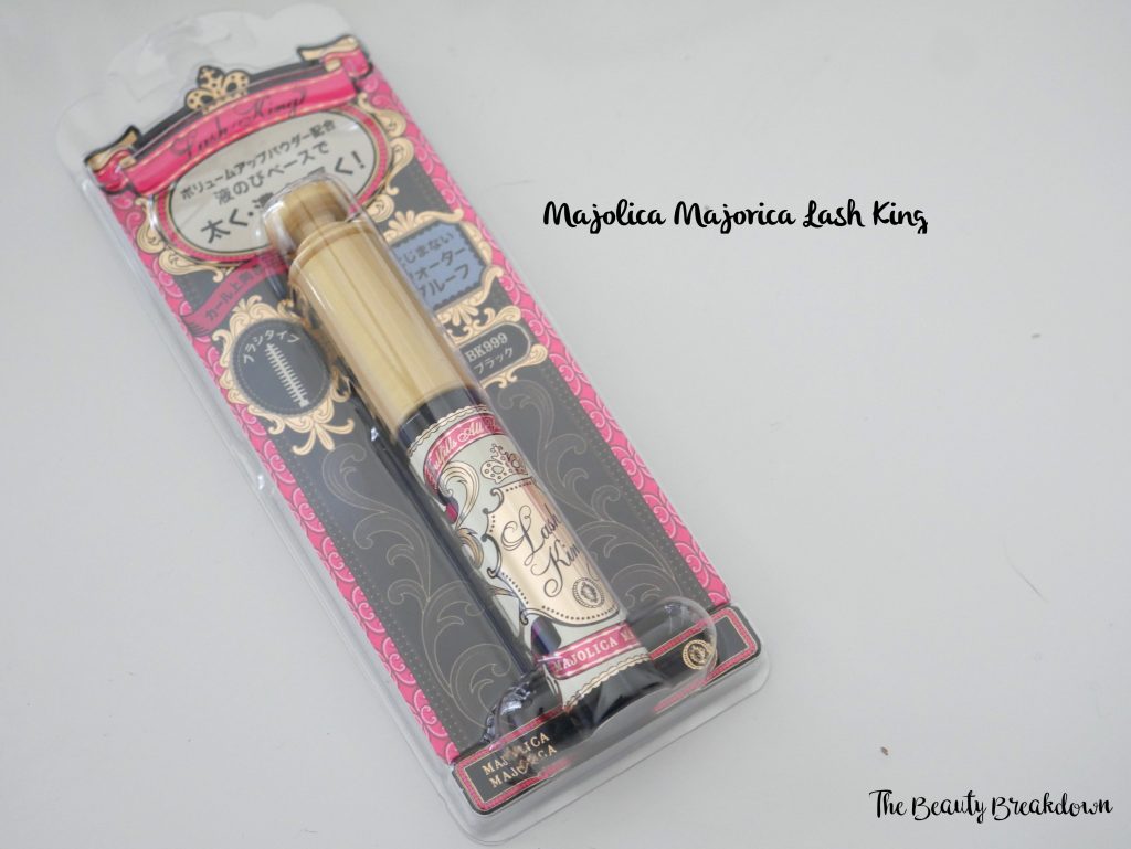 majolica majorica lash king mascara